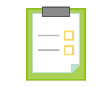 Simple clipboard illustration. File icons. Binder.のイラスト素材