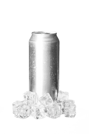 Drink in aluminium canの写真素材
