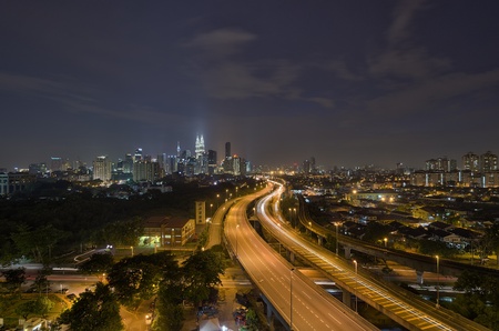 Leading into the City of Kuala Lumpur