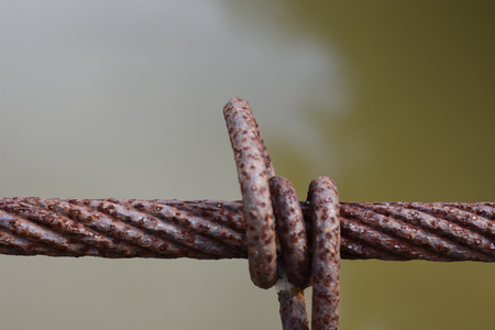 Sling is a rust backgroundの写真素材