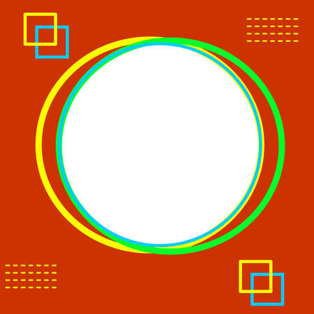 twibbon illustrations or photo framesのイラスト素材