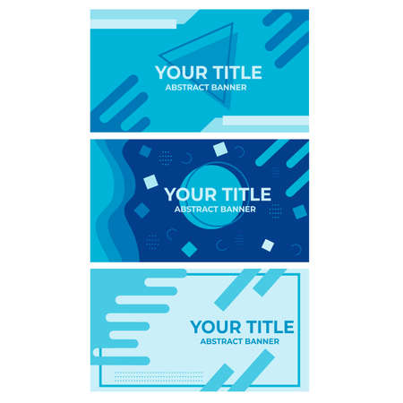 modern abstract colorful banner background designのイラスト素材