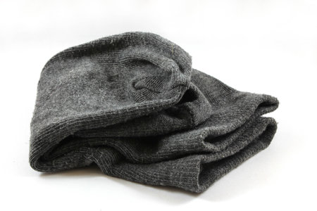 Socks with white backgroundの写真素材