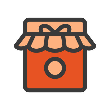 mini color food and drink illustration Jamのイラスト素材