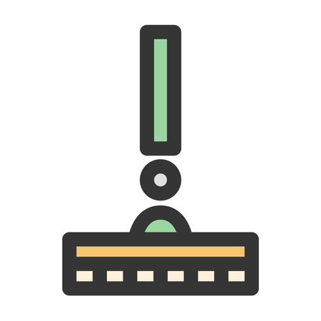 Color daily necessities single item icon floor brushのイラスト素材