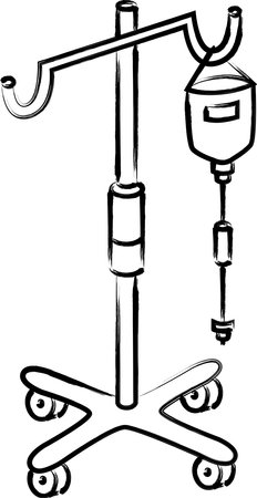 Brush medical icon dripのイラスト素材