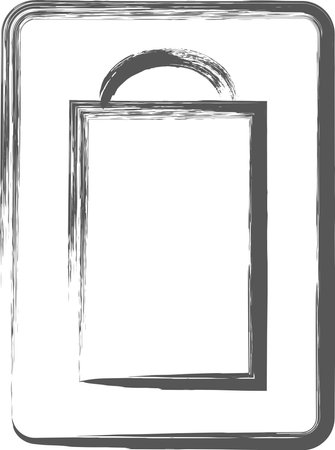 Mini icon written in brush - Medical recordのイラスト素材