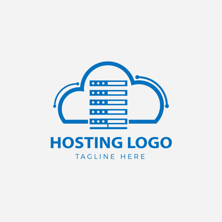 Hoisting logo design, Could Logo vectorのイラスト素材