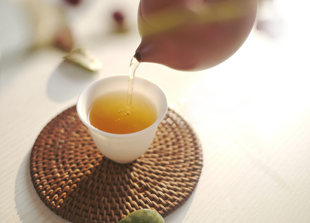 Oolong teaの写真素材