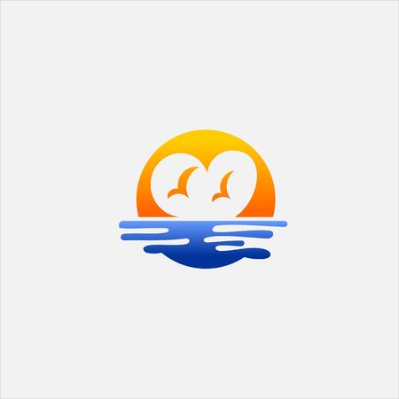 Love Beachのイラスト素材