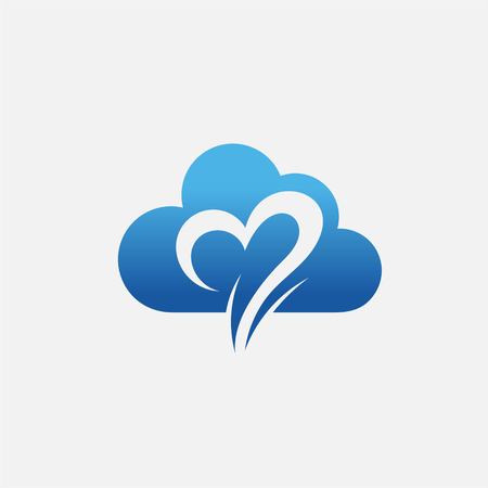 Love Cloudのイラスト素材