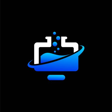 programmer  design, laboratory vectorのイラスト素材