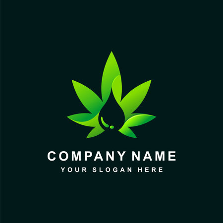 Cannabis Oil icon vector illustration templateのイラスト素材
