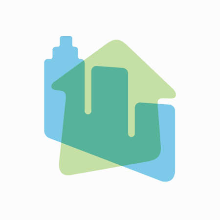 Funny Building Iconのイラスト素材