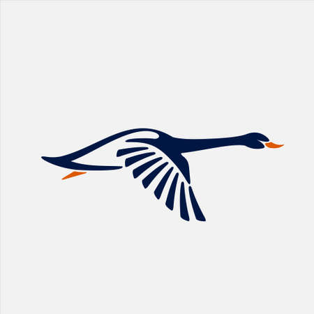 Goose vector Logoのイラスト素材