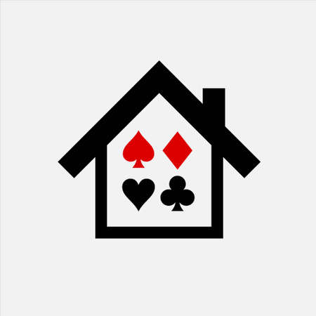 Home Gambler vectorのイラスト素材
