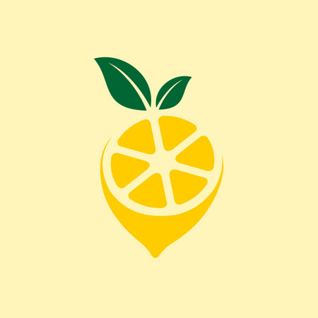 Lemons icon logo, Lemons simple iconのイラスト素材