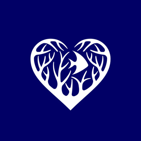 Coral reefs logo, Coral reefs lover logoのイラスト素材