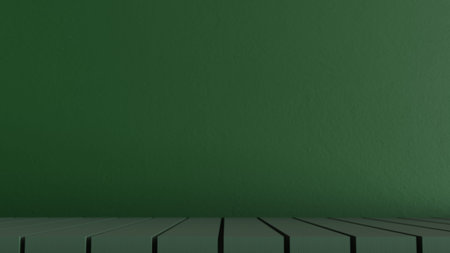 Empty calm backdrop for natural product showcase 3d illustration background for beauty and skin care...