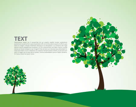 Tree Backgroundのイラスト素材