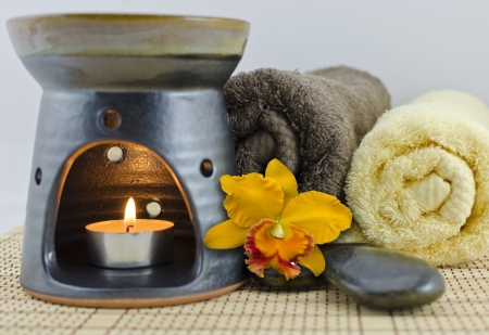 aromatherapy spa relaxationの写真素材