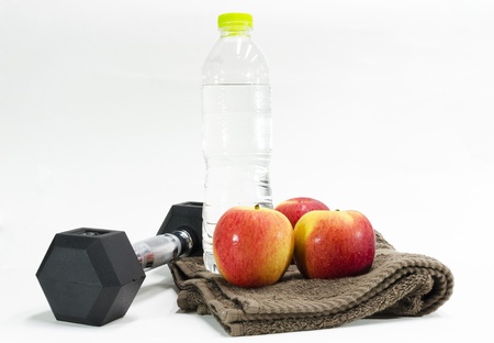 excercise and drinking water   Concept for purify and healthy lifestyleの写真素材
