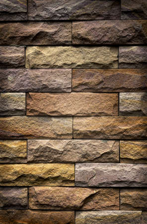 Old natural brick wall construction  backgroundの写真素材