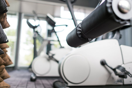 Diverse equipment and machines at the club house