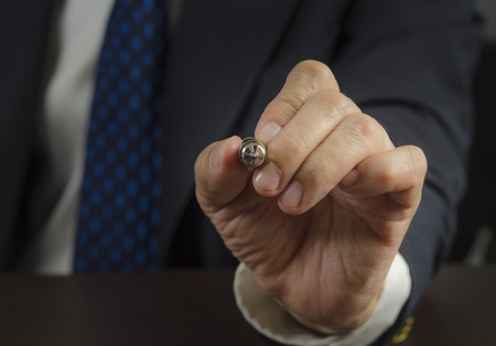 Businessman  working in the officeの写真素材