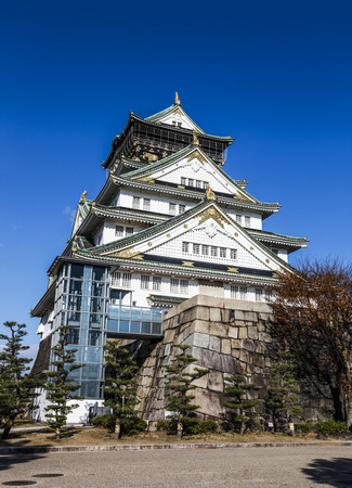 Osaka Castle in Osaka , Japanのeditorial素材