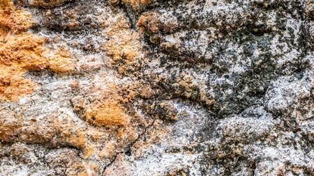 Old and rough natural stone backgroundの写真素材