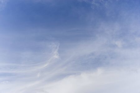 Blue sky with cloud in sunny dayの写真素材