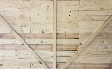 wooden wallsの写真素材