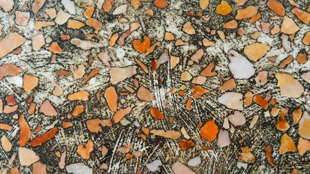 Through the use of marble for a long time .の写真素材