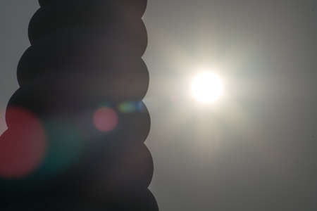 Blurred BackgroundLight from the sunの写真素材