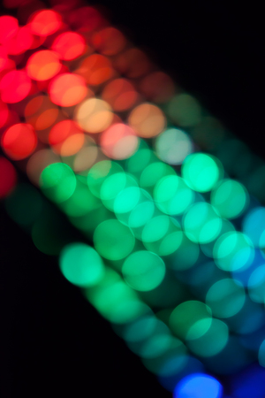 Bokeh illumination Multicolour background Rainbow colorsの写真素材