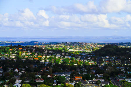 Auckland s Mount Eden New Zealand の写真素材