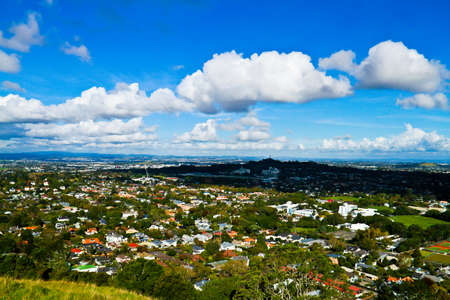 Auckland s Mount Eden New Zealand の写真素材