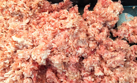 minced pork background
