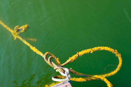 rope on the water