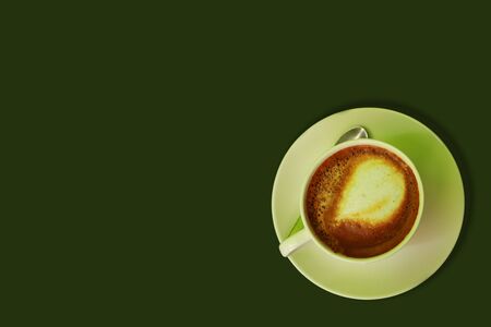 Coffee cup on the tableの写真素材