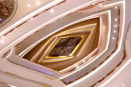 ceiling light for backgroundの写真素材