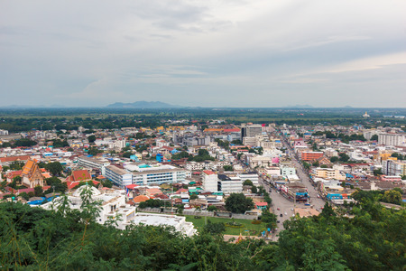 thailand city nakhonsawan.のeditorial素材