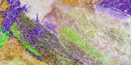 glossy multicolor marble background texture with veinsの写真素材