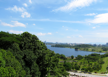 Beautiful lakeの写真素材