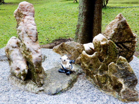 Miniature statuesの写真素材