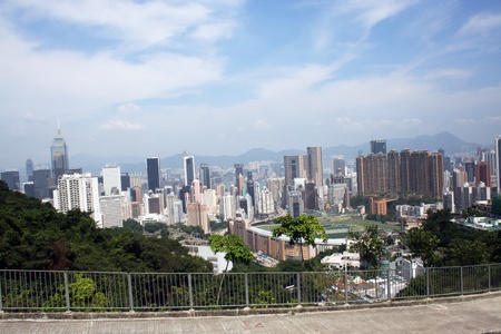 Building of hongkongの写真素材