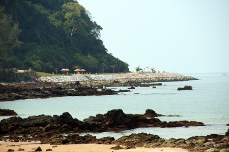 hat kung vi man ,chanthaburi, thailandの写真素材