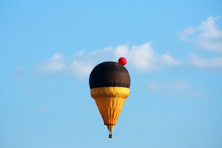Hot air ballon    icecream ballon  の写真素材