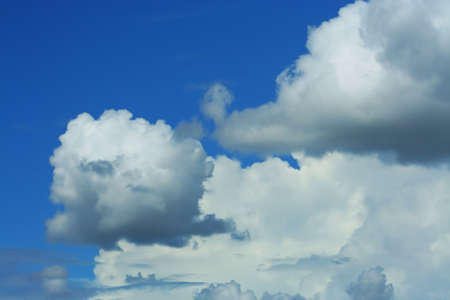 cloud with blue skyの写真素材